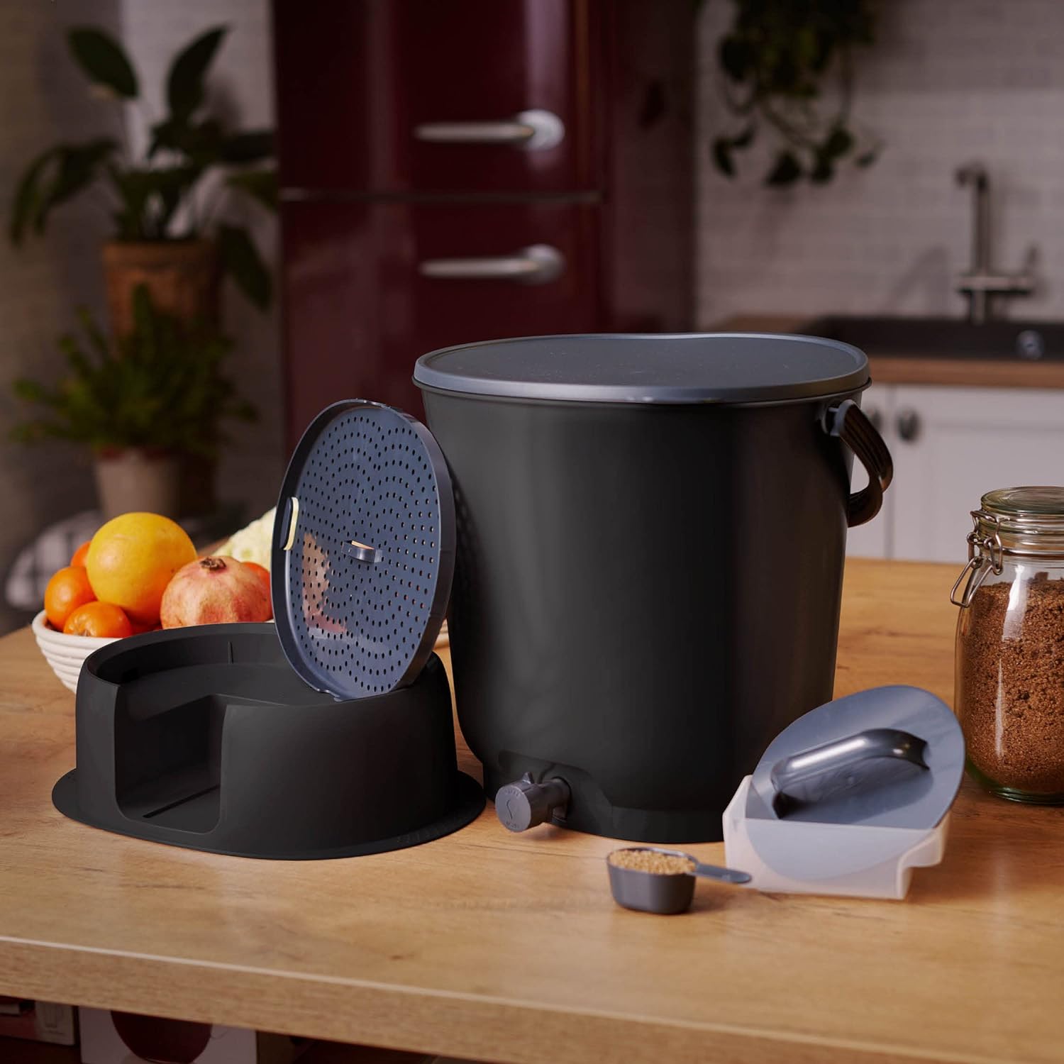 Compostiera Bokashi Organko essenzial + base 15,3 L